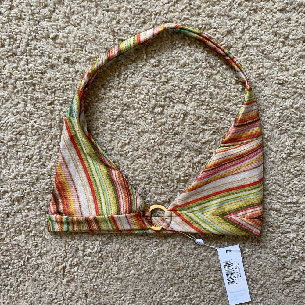 Frankie's Bikinis Disco Yellow Top